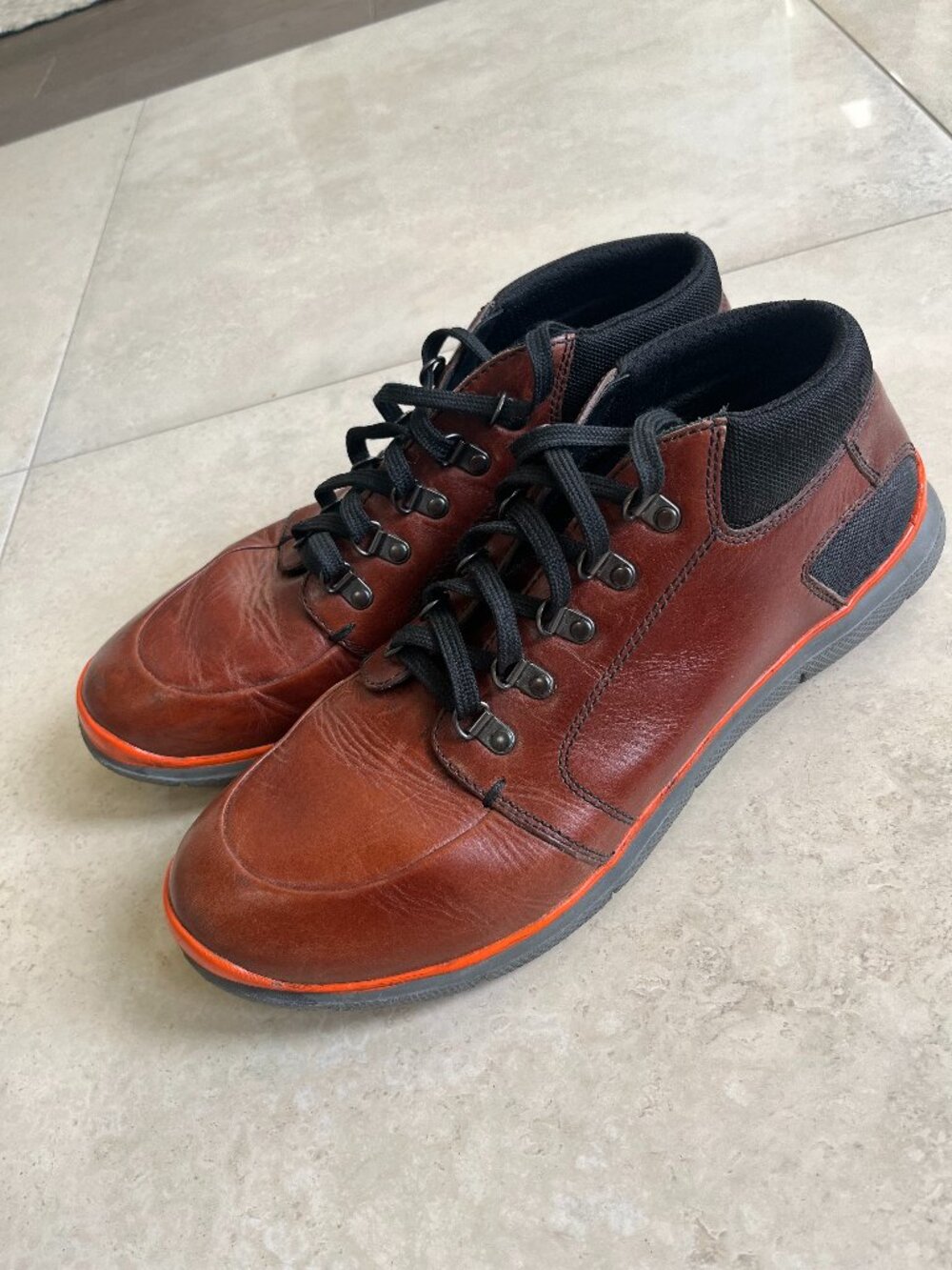 Prada Leather Shoes Size 12